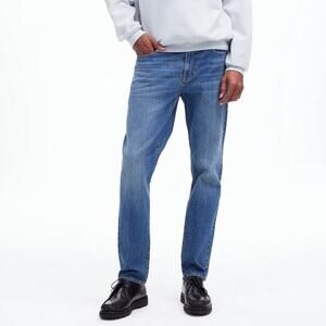 Madewell Slim Fit Denim Jeans Straight Leg Dawning Wash Blue NWT 31 x 32